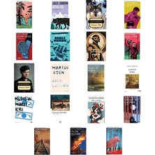 Türkiye İş Bankası Kültür Yayınları Jack London Ademden Önce +18 Adet Kitap Set