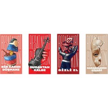 İnkılap Kitabevi Reşat Nuri Güntekin Bir Kadın Düşmanı +3 Adet Kitap Set