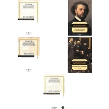 Türkiye İş Bankası Kültür Yayınları Fyodor Mihailoviç Dostoyevski Ev Sahibesi (Karton Kapak) +4 Adet Kitap Set