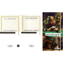 Türkiye İş Bankası Kültür Yayınları Lev N. Tolstoy Anna Karenina (Ciltsiz) +2 Adet Kitap Set