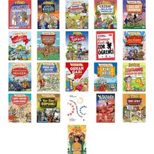 Metin Özdamarlar Akşemseddin & Ömür Boyu Öğrenci +20 Adet Kitap Set
