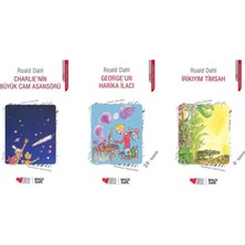 Can Çocuk Yayınları Roald Dahl Charlie'nin Büyük Cam Asansörü +2 Adet Kitap Set