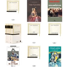 Türkiye İş Bankası Kültür Yayınları Lev N. Tolstoy Aile Mutluluğu (Karton Kapak) +8 Adet Kitap Set