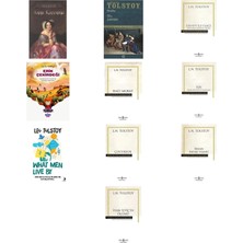 Dorlion Yayınları Lev N. Tolstoy Anna Karenina +9 Adet Kitap Set