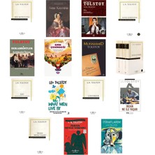 Türkiye İş Bankası Kültür Yayınları Lev N. Tolstoy Aile Mutluluğu (Karton Kapak) +14 Adet Kitap Set