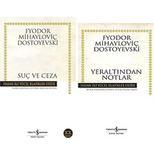Türkiye İş Bankası Kültür Yayınları Fyodor Mihailoviç Dostoyevski Suç ve Ceza (Ciltsiz) +1 Adet Kitap Set