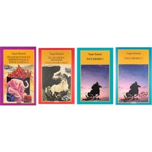 Yapı Kredi Yayınları Yaşar Kemal Filler Sultanı ile Kırmızı Sakallı Topal +3 Adet Kitap Set
