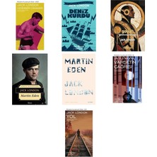 Türkiye İş Bankası Kültür Yayınları Jack London Cehennem Canavarı (Karton Kapak) +6 Adet Kitap Set