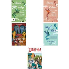 Cezve Kitap Funda Uçuk Er Asude Bahçe +4 Adet Kitap Set