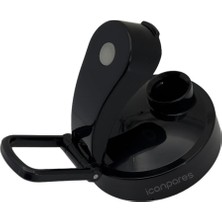 Süppürge Arzum Ile Uyumlu AR1147 Shake\'n Take Neo Kişisel Blender Hazne Kapağı, Siyah