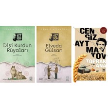 Cengiz Aytmatov Dişi Kurdun Rüyaları +2 Adet Kitap Set