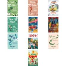 Cezve Kitap Funda Uçuk Er Asude Bahçe +9 Adet Kitap Set