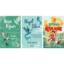 Hayy Kitap Funda Uçuk Er Huşu Ağacı +2 Adet Kitap Set