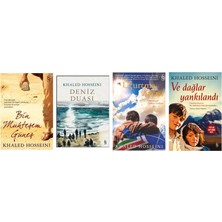 Everest Yayınları Khaled Hosseini Bin Muhteşem Güneş +3 Adet Kitap Set
