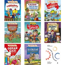 Metin Özdamarlar Barbaros Denizler Fatihi +8 Adet Kitap Set