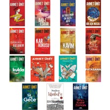 Yapı Kredi Yayınları Ahmet Ümit Aşkımız Eski Bir Roman +14 Adet Kitap Set