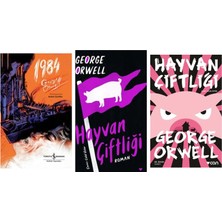 Türkiye İş Bankası Kültür Yayınları George Orwell 1984 (Illüstrasyonlu) +2 Adet Kitap Set