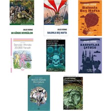 Jules Verne 80 Günde Devrialem +7 Adet Kitap Set