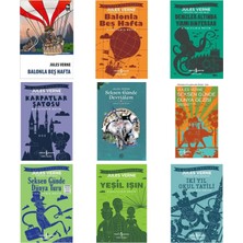 Jules Verne Balonla Beş Hafta +8 Adet Kitap Set