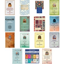 Çelik Yayınevi Imam Gazali Cah ve Riya Insanı Helaka Götüren Hal ve +14 Adet Kitap Set