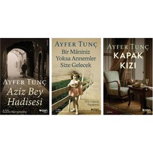 Can Yayınları Ayfer Tunç Aziz Bey Hadisesi +2 Adet Kitap Set