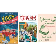 Funda Uçuk Er Kerem ve Teknofest Macerası +2 Adet Kitap Set