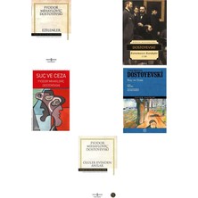 Türkiye İş Bankası Kültür Yayınları Fyodor Mihailoviç Dostoyevski Ezilenler (Karton Kapak) +4 Adet Kitap Set