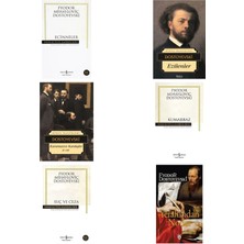 Türkiye İş Bankası Kültür Yayınları Fyodor Mihailoviç Dostoyevski Ecinniler (Karton Kapak) +5 Adet Kitap Set