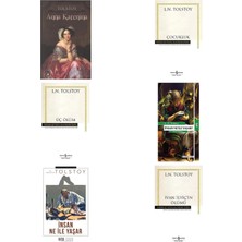 Dorlion Yayınları Lev N. Tolstoy Anna Karenina +5 Adet Kitap Set