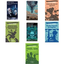 Türkiye İş Bankası Kültür Yayınları Jules Verne Ay'a Yolculuk +6 Adet Kitap Set