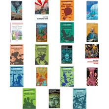 Türkiye İş Bankası Kültür Yayınları Jules Verne Balonla Beş Hafta +18 Adet Kitap Set