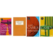 Can Yayınları Albert Camus Başkaldıran Insan (Yeni Kapak) +3 Adet Kitap Set