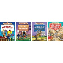 Metin Özdamarlar Barbaros Denizler Fatihi +3 Adet Kitap Set