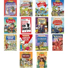 Metin Özdamarlar Akşemseddin & Ömür Boyu Öğrenci +13 Adet Kitap Set