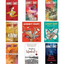 Yapı Kredi Yayınları Ahmet Ümit Aşkımız Eski Bir Roman +8 Adet Kitap Set