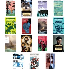 Türkiye İş Bankası Kültür Yayınları Jack London Ademden Önce +14 Adet Kitap Set