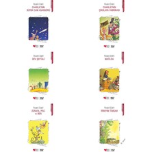 Can Çocuk Yayınları Roald Dahl Charlie'nin Büyük Cam Asansörü +5 Adet Kitap Set
