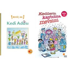 Can Çocuk Yayınları Behiç Ak Kedi Adası +1 Adet Kitap Set
