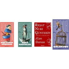 İnkılap Kitabevi Reşat Nuri Güntekin Bir Kadın Düşmanı +3 Adet Kitap Set