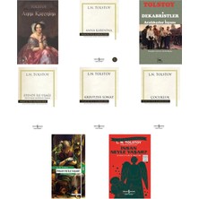 Dorlion Yayınları Lev N. Tolstoy Anna Karenina +7 Adet Kitap Set