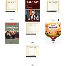 Türkiye İş Bankası Kültür Yayınları Lev N. Tolstoy Aile Mutluluğu (Karton Kapak) +6 Adet Kitap Set
