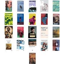 Türkiye İş Bankası Kültür Yayınları Jack London Ademden Önce +20 Adet Kitap Set