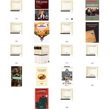 Türkiye İş Bankası Kültür Yayınları Lev N. Tolstoy Aile Mutluluğu (Karton Kapak) +17 Adet Kitap Set