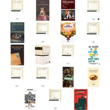 Türkiye İş Bankası Kültür Yayınları Lev N. Tolstoy Aile Mutluluğu (Karton Kapak) +18 Adet Kitap Set