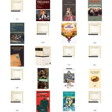 Türkiye İş Bankası Kültür Yayınları Lev N. Tolstoy Aile Mutluluğu (Karton Kapak) +19 Adet Kitap Set