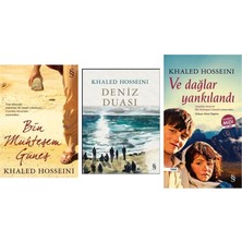 Everest Yayınları Khaled Hosseini Bin Muhteşem Güneş +2 Adet Kitap Set