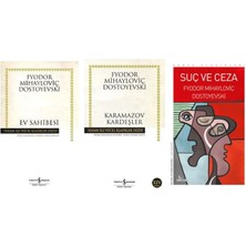 Türkiye İş Bankası Kültür Yayınları Fyodor Mihailoviç Dostoyevski Ev Sahibesi (Karton Kapak) +2 Adet Kitap Set