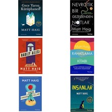 Domingo Yayınevi Matt Haig Gece Yarısı Kütüphanesi +5 Adet Kitap Set