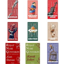 İnkılap Kitabevi Reşat Nuri Güntekin Acımak +8 Adet Kitap Set