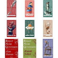 İnkılap Kitabevi Reşat Nuri Güntekin Acımak +8 Adet Kitap Set